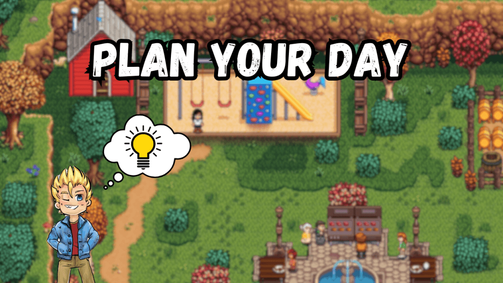Stardew Valley APK Download v1.6.15.0 Original Free for Android (2025) 5 Plan Your day banner