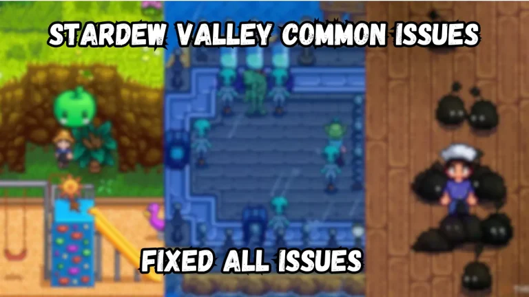 Common Stardew Valley Problems and How to Fix Them 7 stardew valley common issues and how to fix them