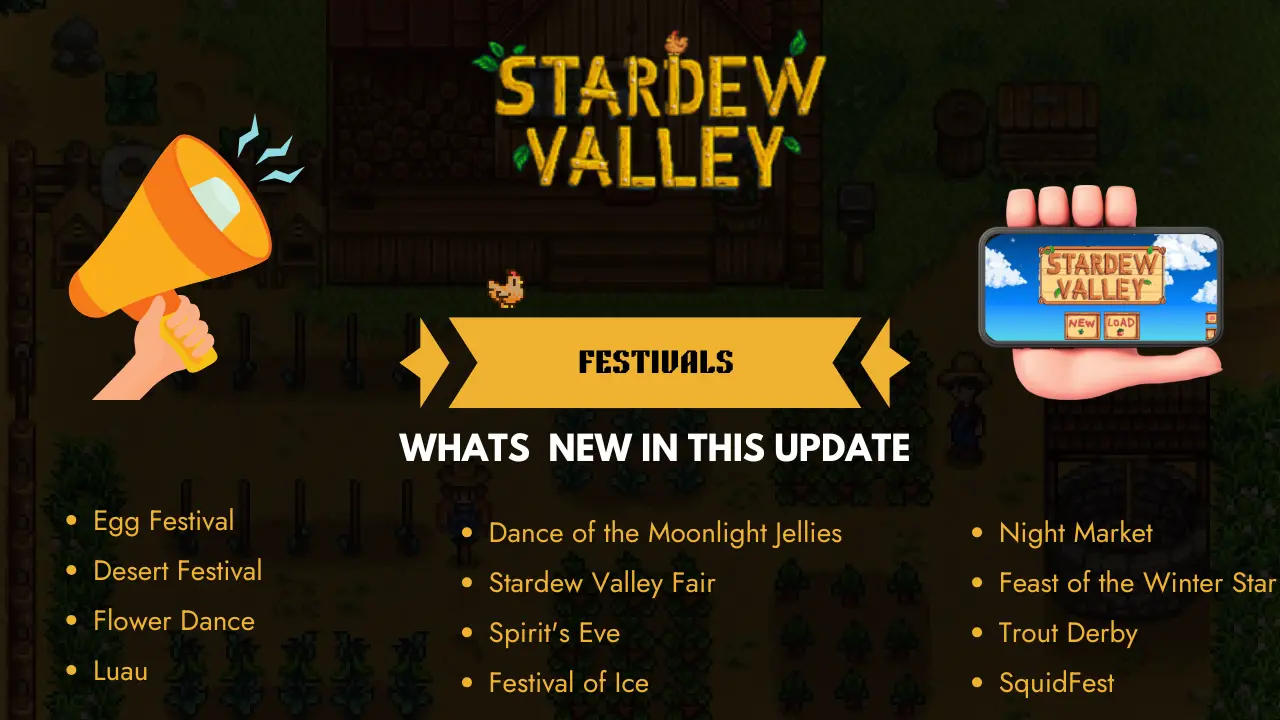 Stardew Valley Festivals: Annual Events, Ranked 2025 1 Stardew valley Festivals