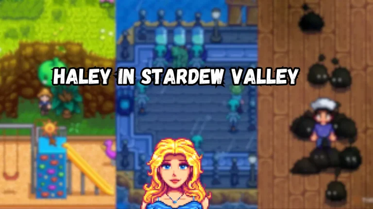 Explore the Character Haley in Stardew Valley Pelican Town 4 haley in stardew valley